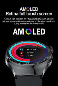 Reloj Inteligente con Detección de Caídas, SOS, Lípidos en Sangre, Pantalla AMOLED IP68 Resistente al Agua, Sistema Operativo Android, Monitorización del Sueño y Termómetro - Product Image 2