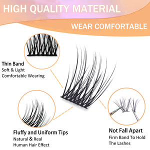Kit <span class=keywords><strong>de</strong></span> <span class=keywords><strong>cils</strong></span> en grappe DIY à <span class=keywords><strong>prix</strong></span> d'usine, <span class=keywords><strong>extensions</strong></span> <span class=keywords><strong>de</strong></span> <span class=keywords><strong>cils</strong></span> individuelles segmentées, kit <span class=keywords><strong>de</strong></span> <span class=keywords><strong>cils</strong></span> en grappe en gros avec étiquette privée, scellant pour kit <span class=keywords><strong>de</strong></span> <span class=keywords><strong>cils</strong></span> en grappe - Product Image 5