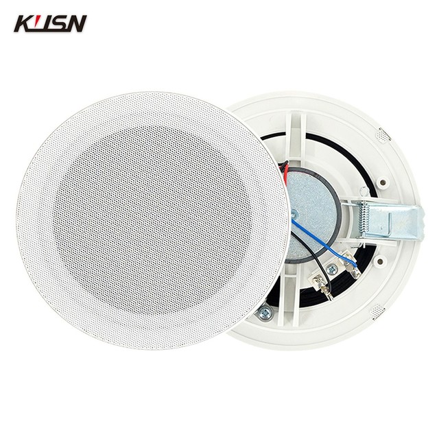 KT-803 OEM 8 Inch 10W Ceiling Powered Speaker Ceiling Mounted Speaker PA System Sound Quality for Amplifier Store Home