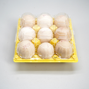 Bán buôn tùy chỉnh Pet nhựa khay trứng với 4/9/10/15 lỗ gà trứng thùng carton Vỉ đóng gói trứng nhựa Tấm & bát - Product Image 2