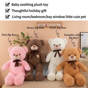 Orsacchiotti Giganti di Peluche all'Ingrosso, Morbidi e Coccolosi con Decorazione a Cuore per Regali di San Valentino - Product Image 4