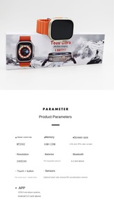 T900 siêu thông minh vuông Đồng hồ GPS <span class=keywords><strong>Android</strong></span> cho bluetooth điện thoại kết nối IP67 ít vận động nhắc nhở giấc ngủ hoạt động Tracker silica - Product Image 4