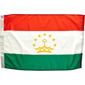 Promosyon ürün banderas de venezuela % 100% Polyester açık dekorasyon özel tacikistan Tadzhikistan bayrağı