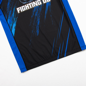 <span class=keywords><strong>Rashguard</strong></span> Personnalisable à Manches Courtes pour Surf <span class=keywords><strong>MMA</strong></span>, Équipement de Combat BJJ Jiu Jitsu, Créez Votre Propre Logo, T-shirt de Compression Sublimé <span class=keywords><strong>MMA</strong></span> - Product Image 6