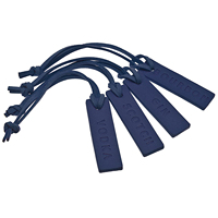 WD-HT2534 étiquettes volantes de vêtement en cuir Pu de luxe personnalisées de qualité supérieure Logo en relief vêtements Patch en cuir étiquettes volantes pour vêtements