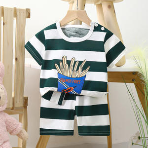 T-shirts décontractés à manches courtes pour filles, garçons, enfants, nourrissons, printemps, été, coton respirant, vêtements fins, Youyuan Bao - Product Image 5