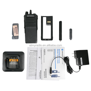 Radio bidirectionnelle Motorola R7A DMR VHF UHF numérique analogique IP68 portable pour la communication de sécurité en usine - Product Image 1