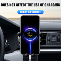 Support de téléphone de voiture universel rotatif à 360 degrés, flexible et portable, pour grille d'aération, nouveau design, vente en gros