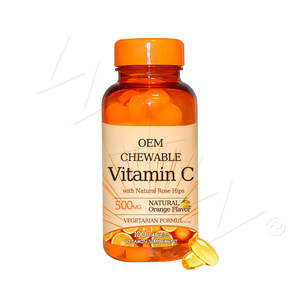 วิตามินซีแบบซอฟต์เจลคุณภาพสูง วิตามินซีแบบซอฟต์เจล ช่วยเพิ่มพลังงาน เสริมสร้างภูมิคุ้มกัน บำรุงสุขภาพ วิตามินซีเสริมอาหาร - Product Image 1