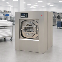 Lave-linge industriel de qualité commerciale 120 kg, lave-linge robuste pour le lavage de grande quantité de linge, serviettes, draps