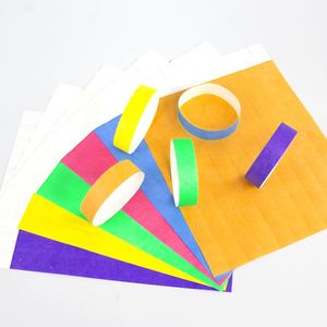 Pulseras de Vinilo Ecológicas e Impermeables, Pulseras de Papel con Número de Identificación para Eventos y Promociones - Product Image 3