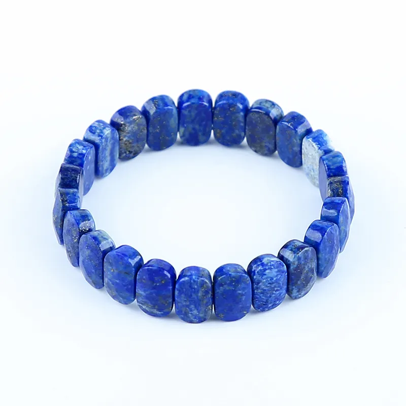 Natürliches Lapislazuli-Edelstein armband, Nature del steins chmuck Lapislazuli-Armband, Modeschmuck