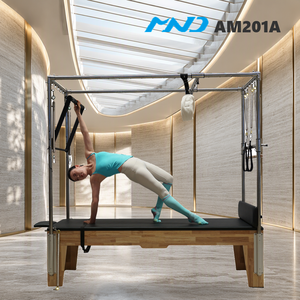 Cadillac de Pilates en Bois d'Hévéa Moderne MND – Équipement de Fitness pour Studio de Pilates de Luxe à <span class=keywords><strong>Stockholm</strong></span> - Product Image 1