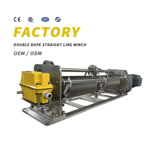 Thép không gỉ biến tần tời điều khiển bởi đôi-rope đồng bộ may hướng động cơ cho cẩu tời - Product Image 1