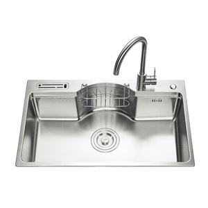 Fregaderos <span class=keywords><strong>de</strong></span> Cocina <span class=keywords><strong>de</strong></span> Acero Inoxidable SUS304 Estilo Granja, Serie NUOMI LEIGHTON, Precios <span class=keywords><strong>de</strong></span> Granito para Proveedores - Product Image 1