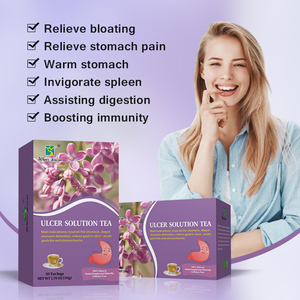 Té Wins Town OEM Ulcer Solution, té herbal para aliviar la gastritis, el dolor de estómago, la hinchazón, ayuda a la digestión y a la salud del estómago. - Product Image 3