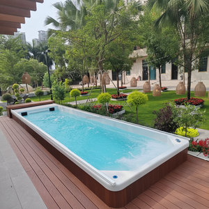 Bañera de Hidromasaje de Diseño Moderno de Acrílico para Hotel, Villa, <span class=keywords><strong>Spa</strong></span>, Piscina Exterior, <span class=keywords><strong>Aguas</strong></span> <span class=keywords><strong>Termales</strong></span>, Masaje, Impermeable - Product Image 2