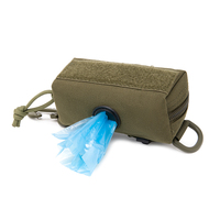 Accessoire de marche pour animaux de compagnie personnalisé chien caca sac support néoprène vente en gros de déchets pour animaux de compagnie merde sacs distributeur pochette