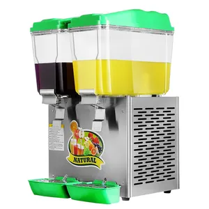 2-सिलेंडर एकल ठंडा मिश्रण प्रकार पेय मशीन रस निकालने की मशीन मशीन वाणिज्यिक 3 टैंक गर्म और शांत सम्मिश्रण मशीन
