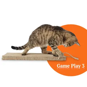 Custom Shape Eco Friendly Cat Scratcher Cardboard Cat House Wear Resistant Pet Cat Scratch Board
