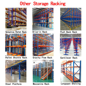 ชั้นวางของ6ชั้นโลหะสำหรับใช้ในคลังสินค้าที่มีน้ำหนักมาก - Product Image 6