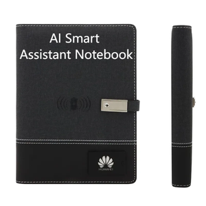 Carnet intelligent A5 avec assistant vocal IA, en cuir PU, bloc-notes numérique OCR, logo personnalisé, cadeaux d'affaires - Product Image 5