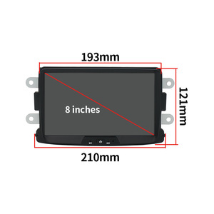 Autoradio 8 pouces pour RENAULT Duster <span class=keywords><strong>Dacia</strong></span> Duster Sandero <span class=keywords><strong>Logan</strong></span> Électronique automobile Radio de voiture Android GPS Wifi BT - Product Image 6