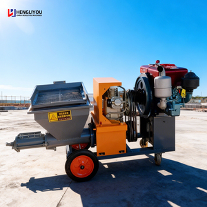 Machine à projeter le mortier électrique 4KW 7.5KW 9KW pour travaux de construction - Product Image 3