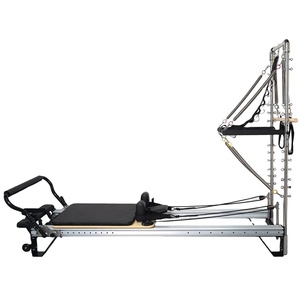 <span class=keywords><strong>Pilates</strong></span> Reformer avec tour en alliage d'aluminium <span class=keywords><strong>Studio</strong></span> <span class=keywords><strong>Pilates</strong></span> <span class=keywords><strong>Yoga</strong></span> Training Home Gym Equipment Fitness Usage - Product Image 2