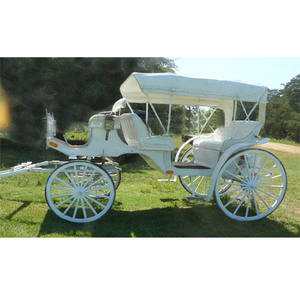 Carroza/Carreta Popular para Paseos a Caballo, de Metal y Madera, Color Personalizado, Diseño Moderno y Ligero, Último Modelo en Venta - Product Image 1