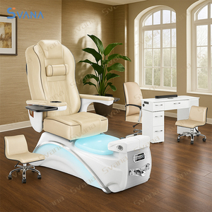 เก้าอี้นวดเท้าสำหรับร้านเสริมสวยเฟอร์นิเจอร์ร้านทำเล็บแบบมัลติฟังก์ชัน - Product Image 3