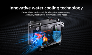 Pelador de pintura láser pulsado de calidad europea 500W 1000W de máquina de limpieza láser de piezas de automóvil de madera con buen servicio postventa - Product Image 5