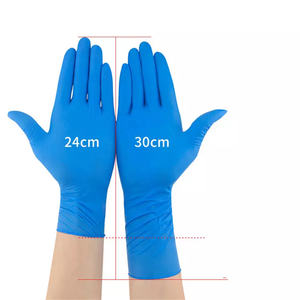 Sarung Tangan 12 Inci PVC Guantes Medicos <span class=keywords><strong>Top</strong></span> Glove Malaysia Nitril Bubuk Sekali Pakai - Product Image 2