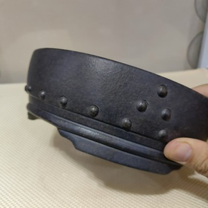 <span class=keywords><strong>Pot</strong></span> à bonsaï Yixing <span class=keywords><strong>rond</strong></span> non verni avec clou de fixation - Product Image 5