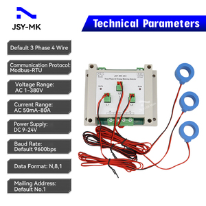 सौर प्रणाली प्रबंधन के लिए JSY-MK-354 तीन चरण एसी द्वि-दिशात्मक ऊर्जा मीटर डिटेक्टर स्मार्ट मीटर - Product Image 3