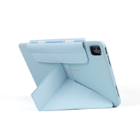Nouveauté 2023, prix raisonnable, étui en cuir PU ultra fin pour iPad 12,9 pouces, clavier, support rotatif de type rail, 360°