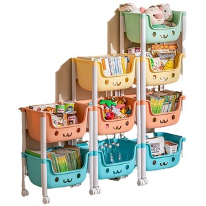 ชั้นวางของเด็ก Star Excellent 3 ชั้น วัสดุ PP แบบถอดประกอบได้ สำหรับห้องนอน ห้องครัว ห้องนั่งเล่น - Product Image 3