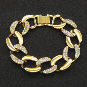 สร้อยคอคิวบาประดับเพชร, เครื่องประดับตกแต่งสไตล์สตรีทสำหรับผู้ชายและผู้หญิง, สร้อยคอประดับกระดูกไหปลาร้า, ตันจิง - Product Image 3