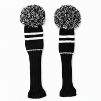 Couvre-chef en tricot de Golf pour conducteur de bois, Logo de personnalisation hybride Fairway, couvre-chef de Club de Golf tricotés
