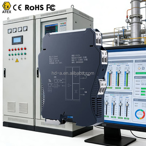 Изолятор сигнала 24VDC, преобразователь сигнала 4-20мА, 0-10В, RS485, вставной тип, изолятор-преобразователь сигнала постоянного тока, изоляция сигнала на DIN-рейку - Product Image 1