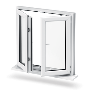 Chانغيي مخصص منزل داخلي مزجج من الزجاج المقسى Pvc UPVC Vinyl لغرفة النوم - Product Image 4