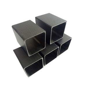 Tube carré en fibre de carbone de longueur personnalisée à faible <span class=keywords><strong>coefficient</strong></span> de dilatation <span class=keywords><strong>thermique</strong></span> pour les applications à haute température-pour la pêche aérospatiale - Product Image 4