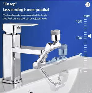 Aérateur <span class=keywords><strong>de</strong></span> robinet à bras robotique pivotant Extension <span class=keywords><strong>de</strong></span> bassin en laiton Aérateur d'extension <span class=keywords><strong>de</strong></span> <span class=keywords><strong>salle</strong></span> <span class=keywords><strong>de</strong></span> <span class=keywords><strong>bain</strong></span> <span class=keywords><strong>de</strong></span> cuisine Meilleur <span class=keywords><strong>prix</strong></span> Rotation à 1080 degrés - Product Image 3