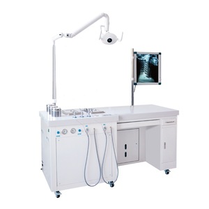 Table d'examen et de traitement en acier inoxydable, mobilier hospitalier pour usage médical - Product Image 3