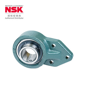 ตลับลูกปืน NSK แบบติดตั้ง UCFB แถวเดียว หล่อลื่นด้วยจาระบี สำหรับโรงงานผลิต - Product Image 1
