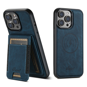 <span class=keywords><strong>Custodia</strong></span> per telefono portafoglio magnetico Stand Cover posteriore <span class=keywords><strong>custodia</strong></span> <span class=keywords><strong>in</strong></span> <span class=keywords><strong>pelle</strong></span> per <span class=keywords><strong>Apple</strong></span> iPhone 17 16 12 13 14 15 Pro con magnete - Product Image 2