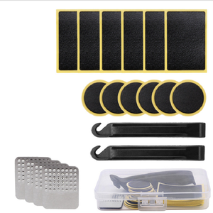 Portable Bike Tire Repair Patch Bike Flat Cycling Tire Puncture Repair Kit Cold Patch Tire Repair