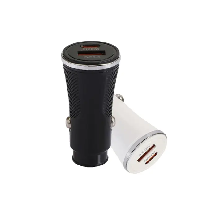 USB+PD fast charging PD30W cell phone car charger Type-c for Samsung compatible
