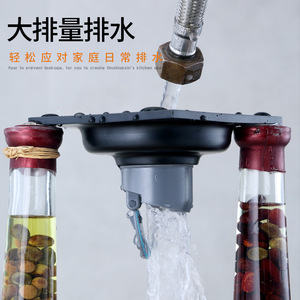 Siphon de sol en acier inoxydable 10x10 cm finition mate anti-odeur à encastrer pour douche, salle de bain, balcon, évier de cuisine - Product Image 3