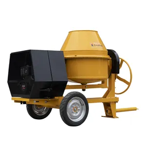 Draagbare 400l 500l Gas Aangedreven Dieselmotor Cement Betonmixer Te Koop